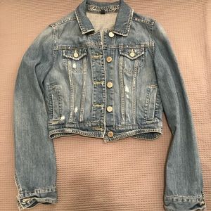 Cropped Jean Jacket